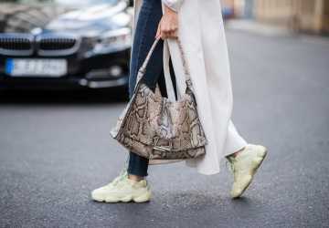 Platform sneakers are hot right now