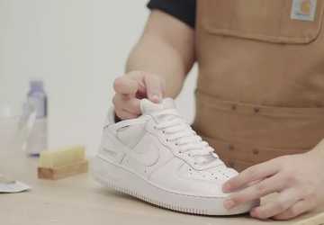 How do you maintain and clean your white sneakers?